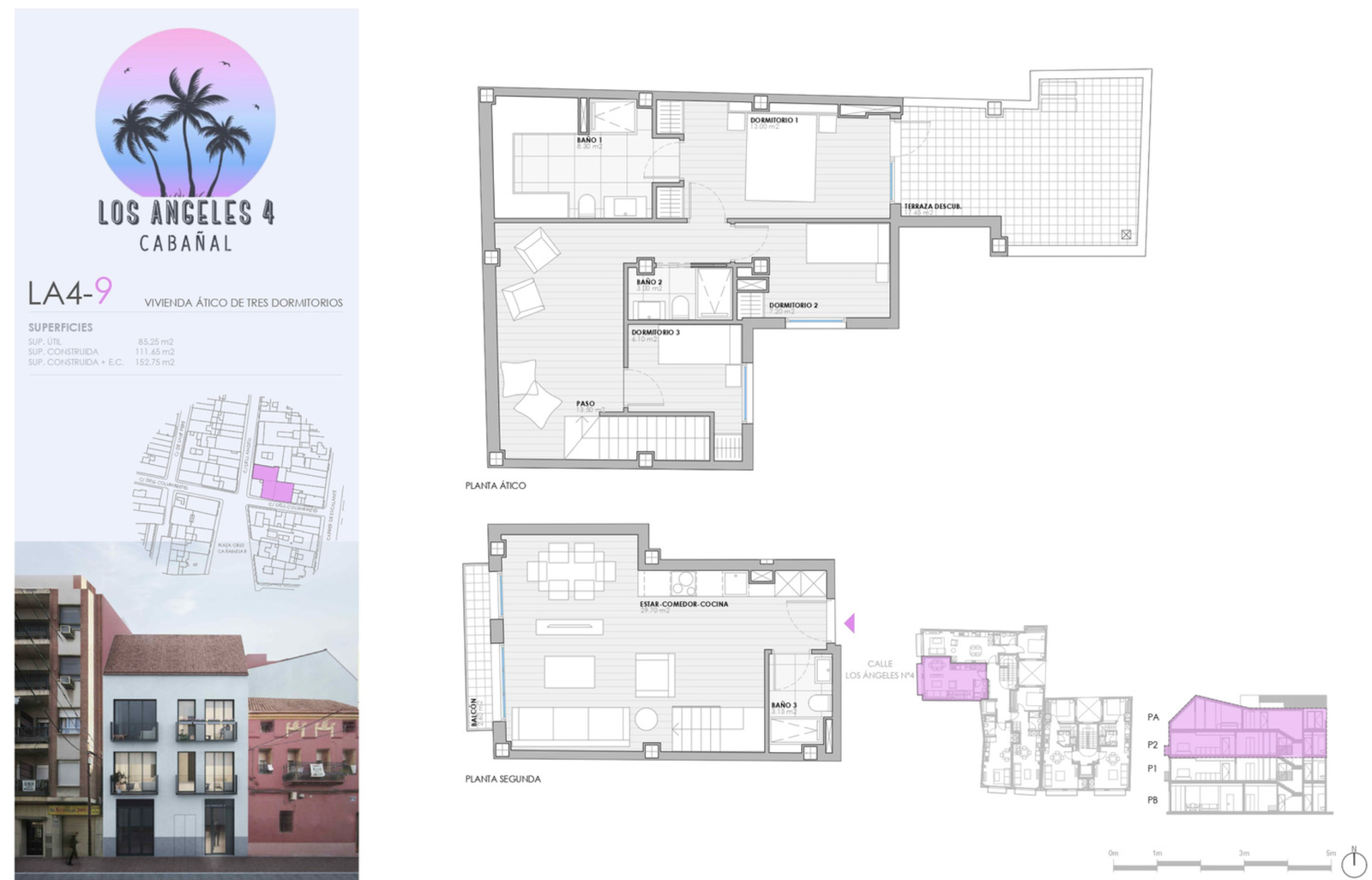 Valencia Cabanyal - Cabañal - New Development Pent house