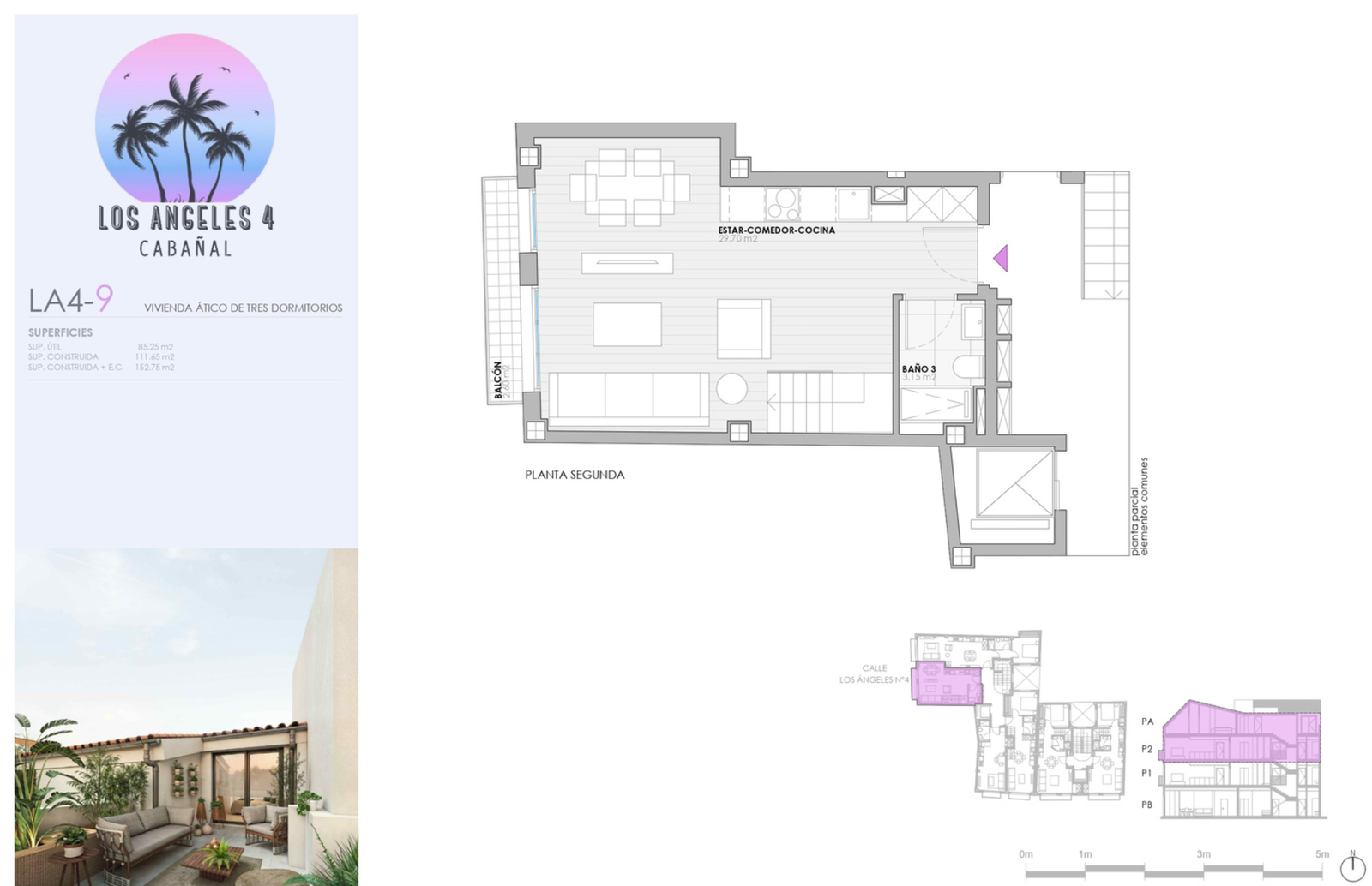 Valencia Cabanyal - Cabañal - New Development Pent house