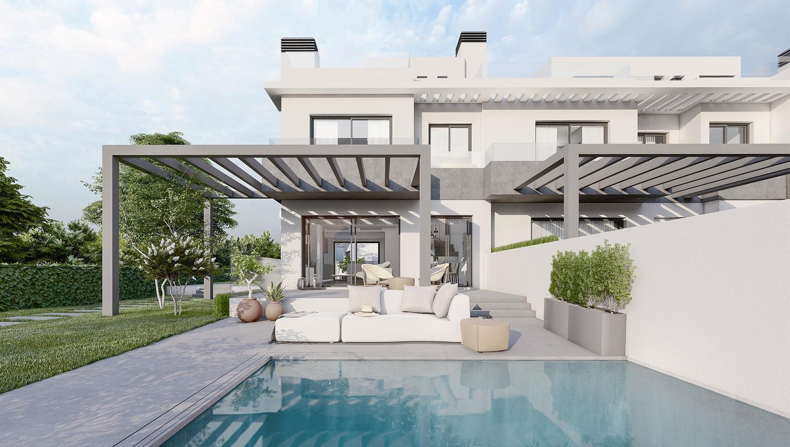 Noa Garden luxury villa Benidorm Spain pool