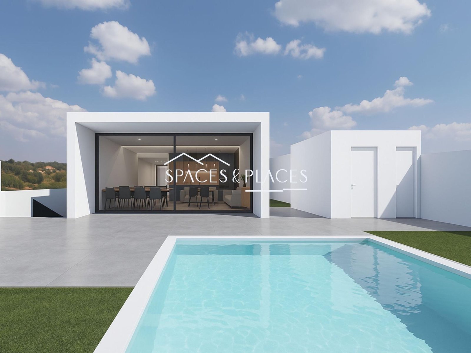 La Canyada new development villa near Valencia pool 2
