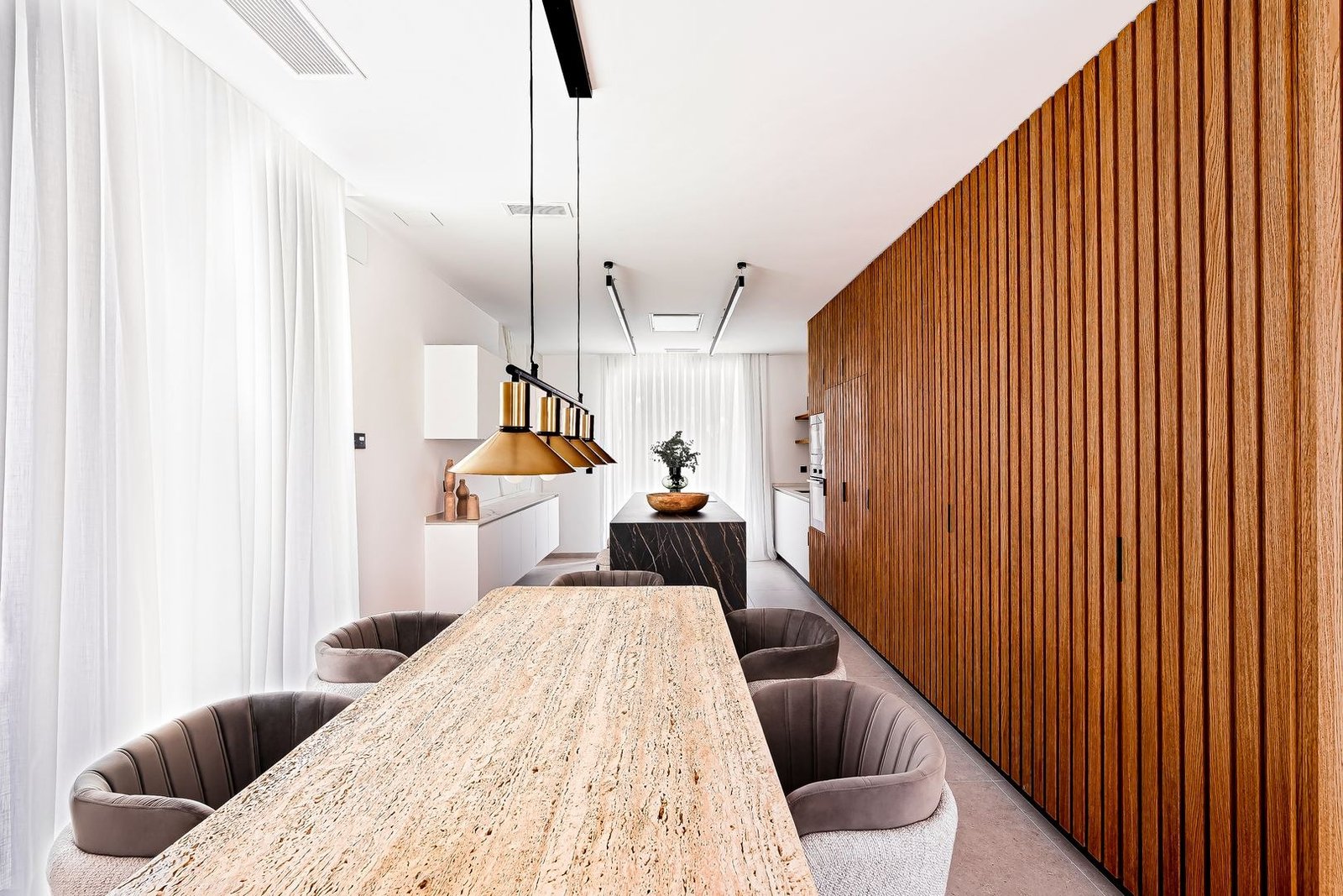 Noa Garden luxury villa Benidorm Spain dinning room