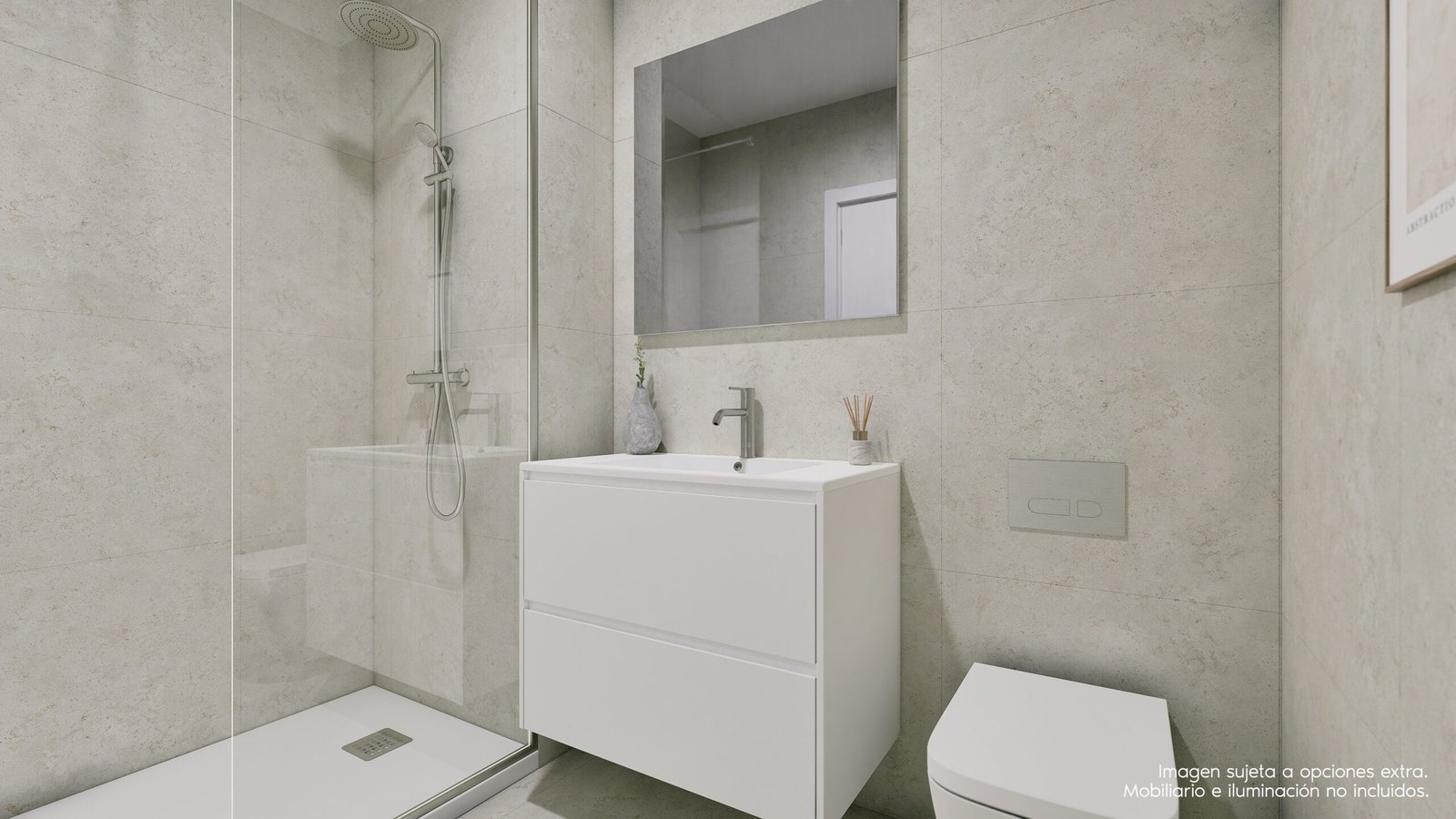 Serestar Javea off plan, new development bath 2