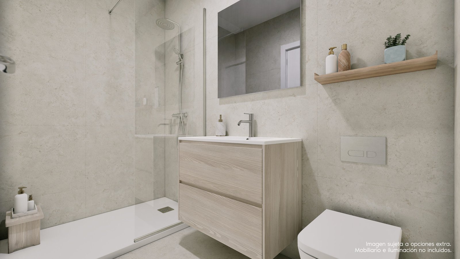 Serestar Javea off plan, new development bath