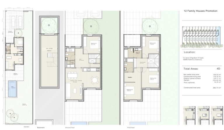 New Townhouses Paseo de Campolivar