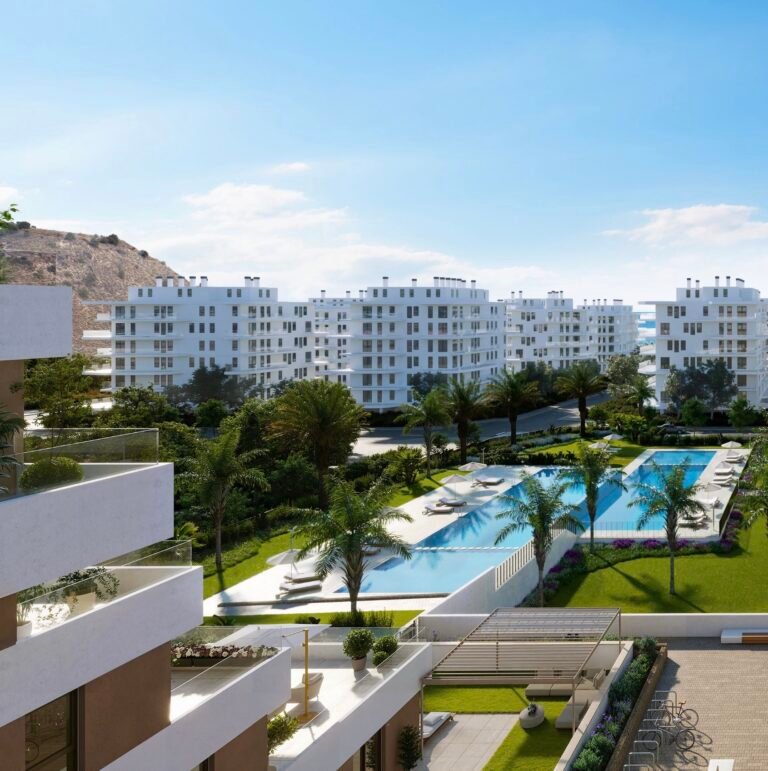 New-Build Apartments in Villajoyosa, Playa del Torres community