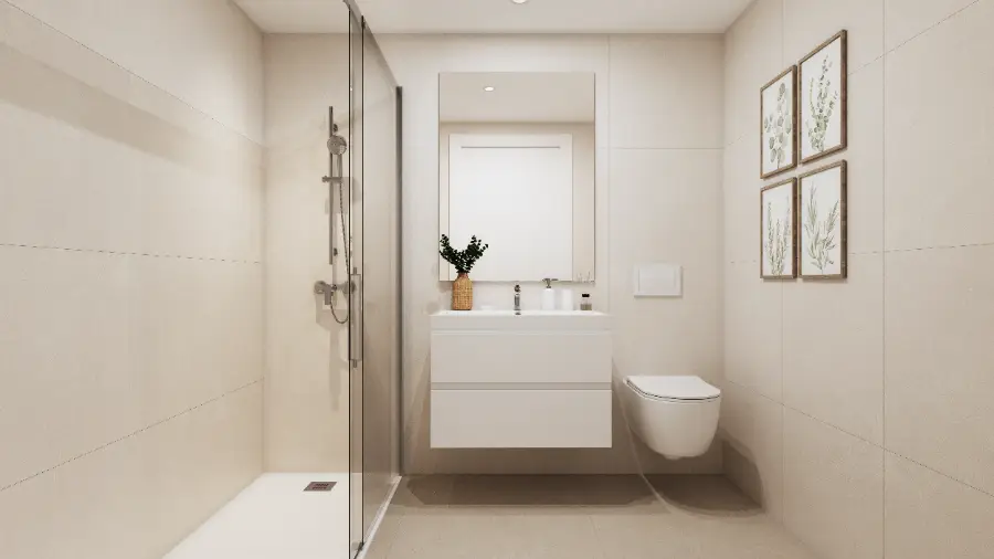 Edenia new development Aedas homes in Denia bath