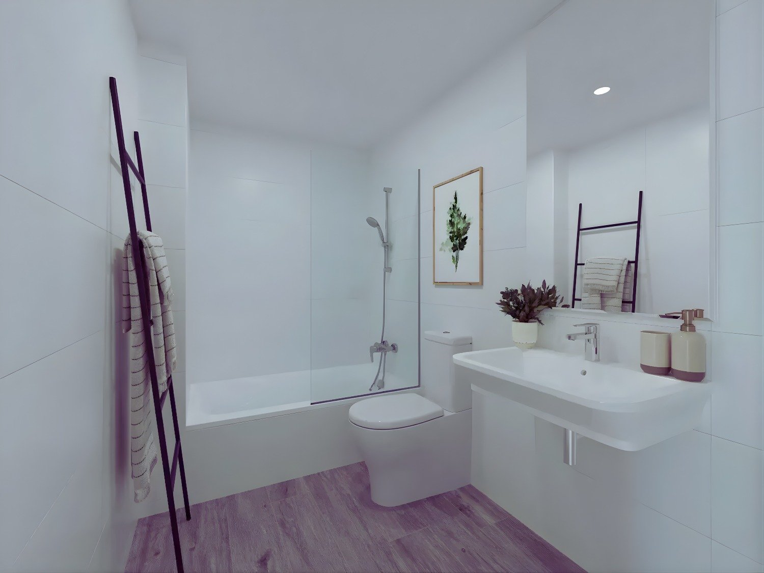 UNIC Javea, Xabia, new apartment bathroom