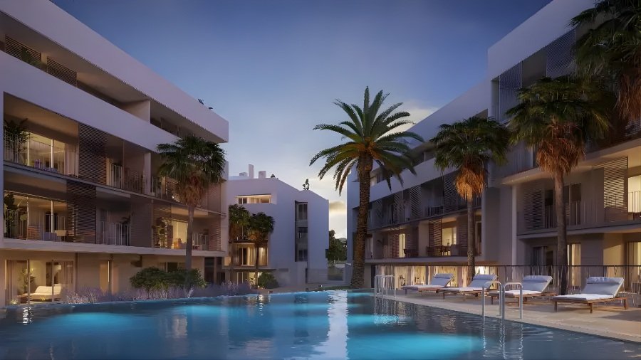 UNIC Javea, Xabia, new apartment pool