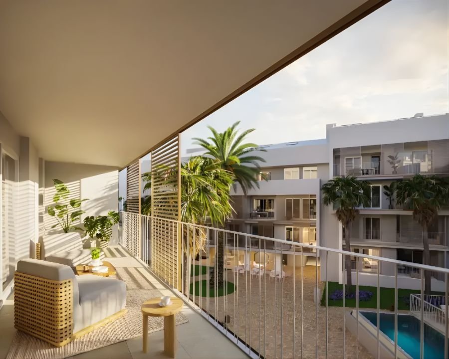 UNIC Javea, Xabia, new apartment terrrace