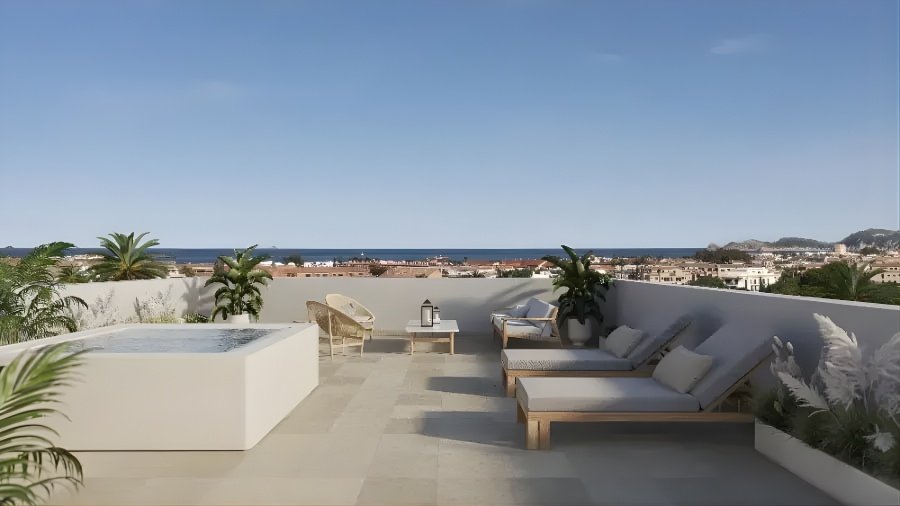 UNIC Javea, Xabia, new apartment atico