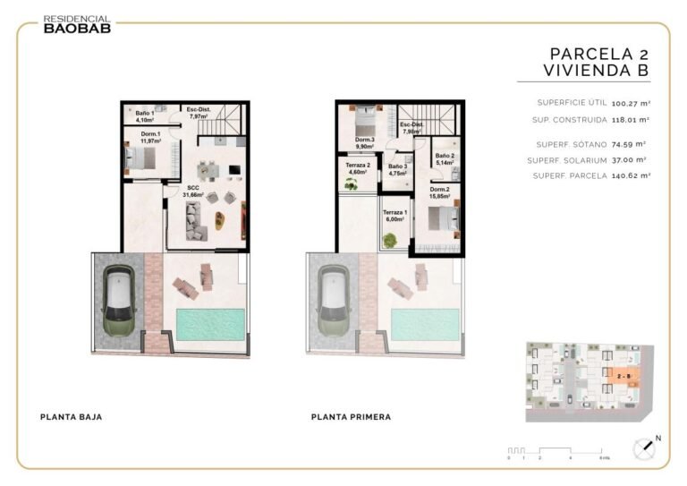 3-bed Townhouse in Benijofar