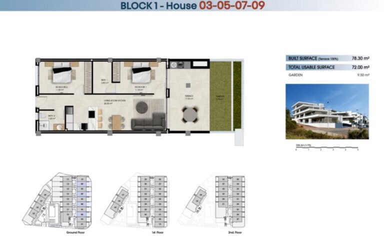 2-bed Apartment in The Marina