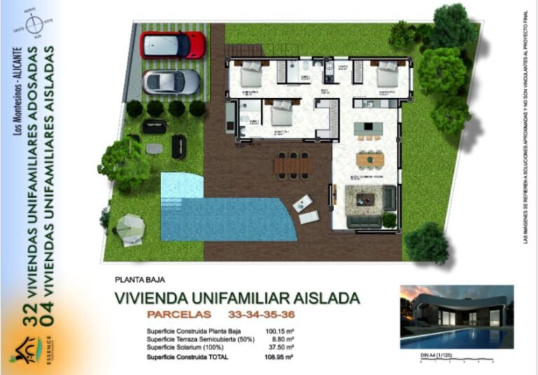 3-bed Villa in Los Montesinos
