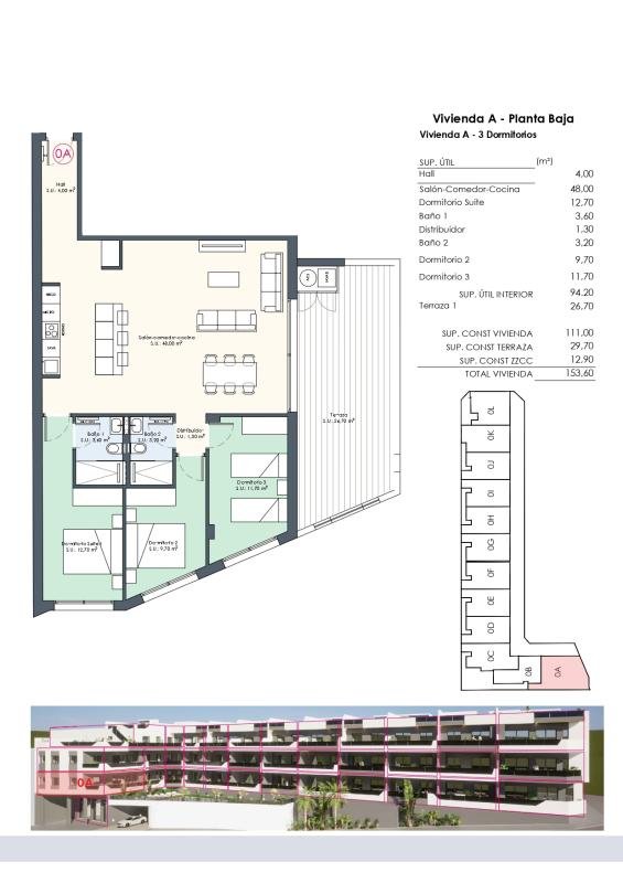 4-bed Apartment in Benijofar