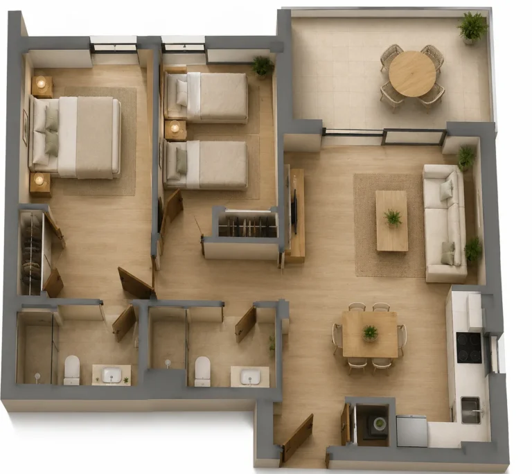 3-Bedroom New-Build Apartment in Canet d’en Berenguer | Canet Faro