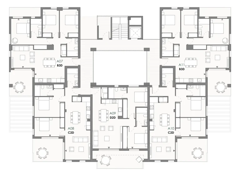 2-Bedroom Apartment in Noara Residence, Alcossebre