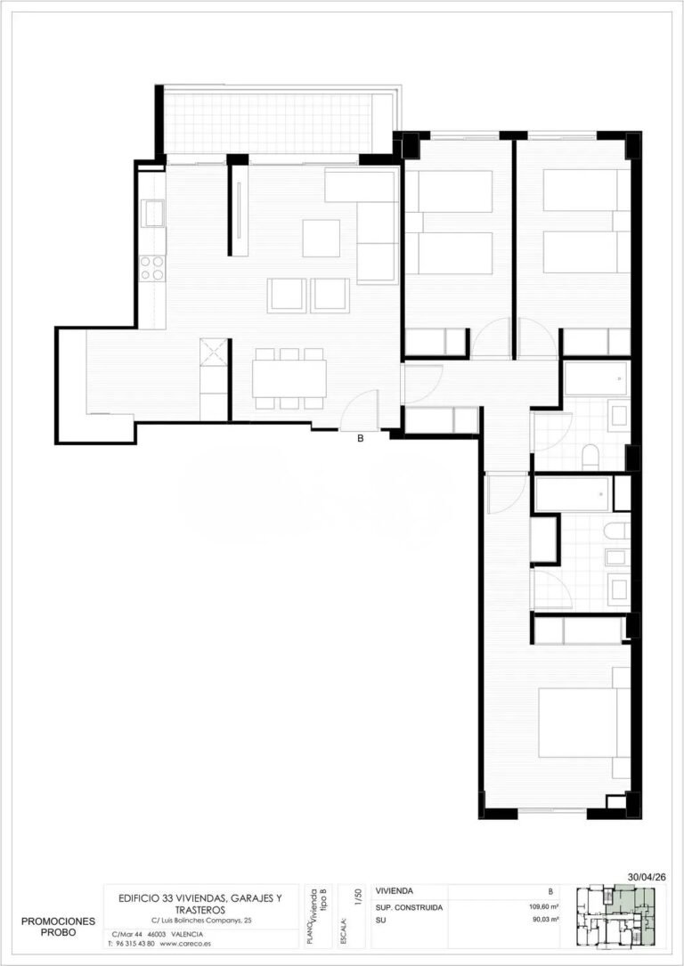 3-Bedroom New-Build Apartment in Penya-Roja, Valencia