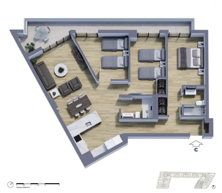 3-Bedroom New-Build Apartments in Castellón | Duch 94