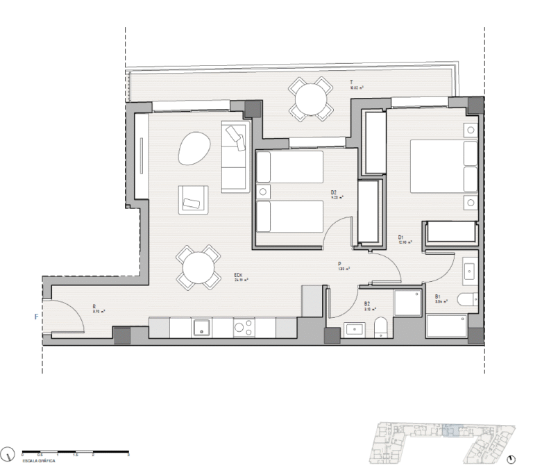 2-Bedroom New-Build Apartment in Castellón | Duch 94