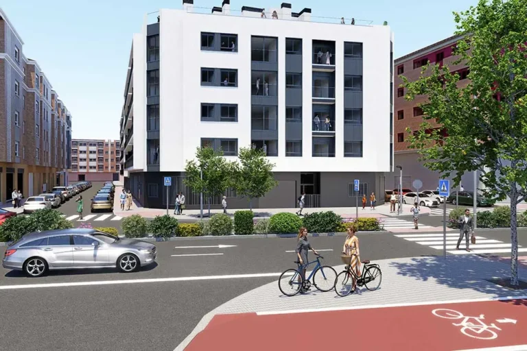 2-Bedroom Apartments with Rooftop Pool in Edificio Prisma, Castellón